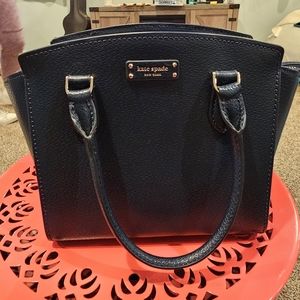 Kate Spade Navy Blue New York Jeanne Satchel